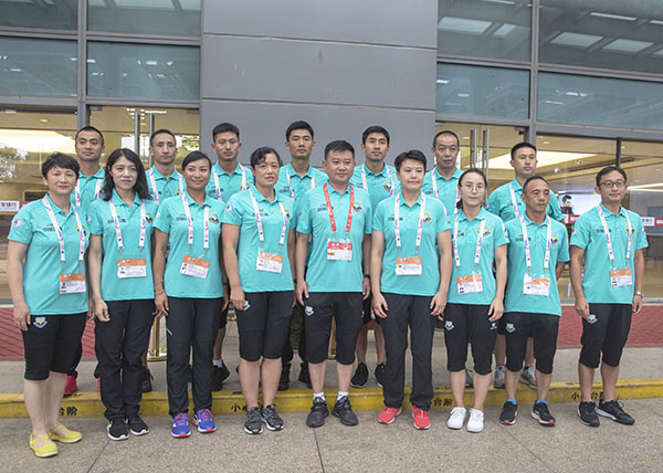 1.代表团运动员合影 供图