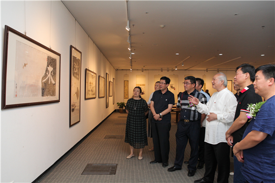 “相约艺博会”重点展览项目之一“大华禅画师生作品展”