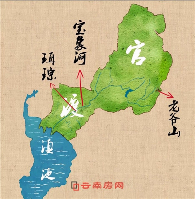 宝象河流域已成为昆明新财富聚集带 宝象河流域已成为昆明新财富聚集带