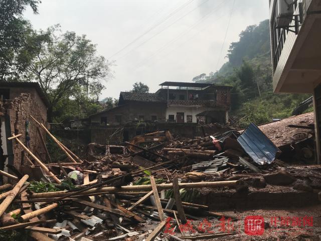 昭通盐津县突发山洪灾害