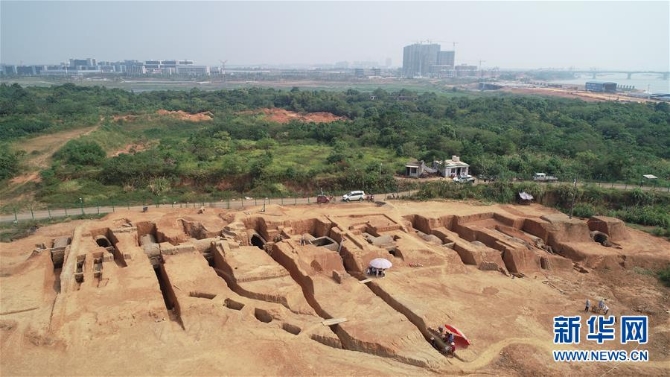 (图文互动)(1)江西南昌发现罕见大型六朝墓群
