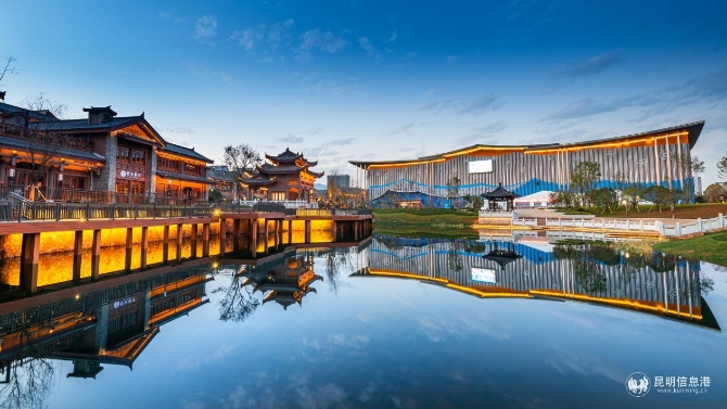 融创滇池后海及雪世界实拍图