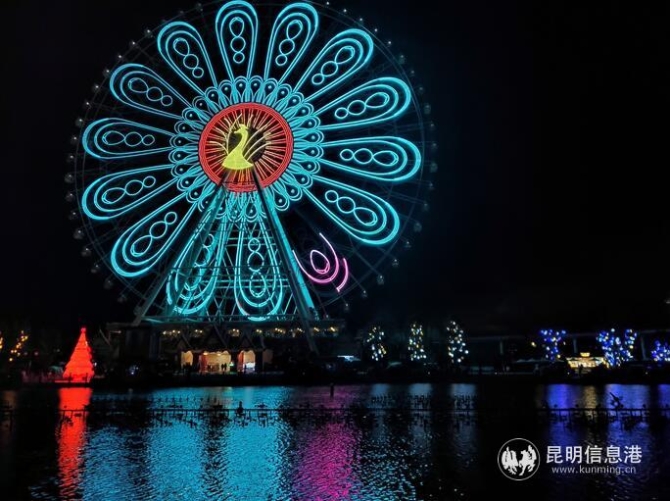 古滇星光音乐节现场。记者薛江涛摄