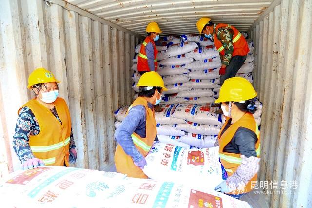 铁路抢运2500吨化肥驰援湖北春耕。通讯员周涛 何思远 供图2 铁路抢运2500吨化肥驰援湖北春耕。通讯员周涛 何思远 供图2