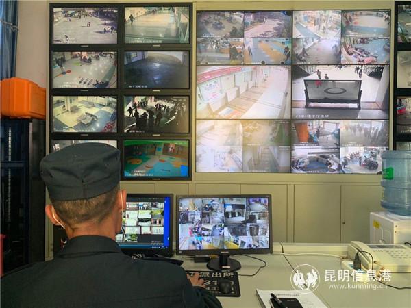 昆明市儿童医院前兴路院区微型消防站。