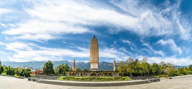 大理崇圣寺三塔公园