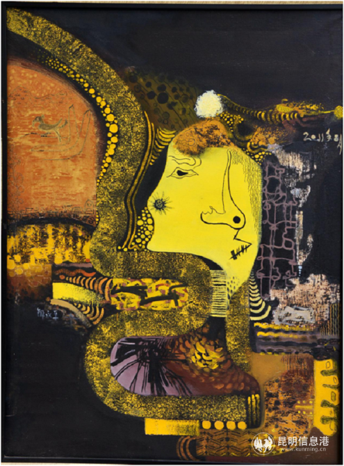 《和2020战疫情说再见系列2》解永平 油画