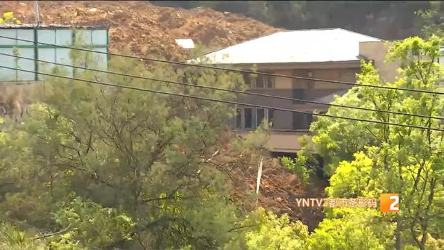 别墅被埋！昆明一地质灾害治理点发生土方塌方，处置工作持续进行中