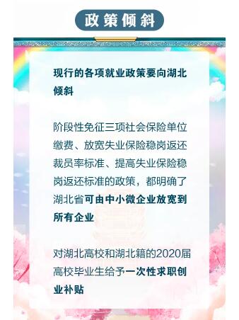 @湖北就业者，“三个倾斜”“一个维护”帮到你