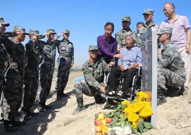 你的亲人就是我的亲人!烈士的遗愿他们完成了
