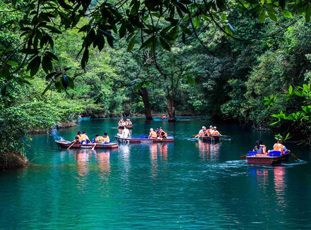【“疫”后花开迈向诗和远方】纯净山水 荔波樟江景区