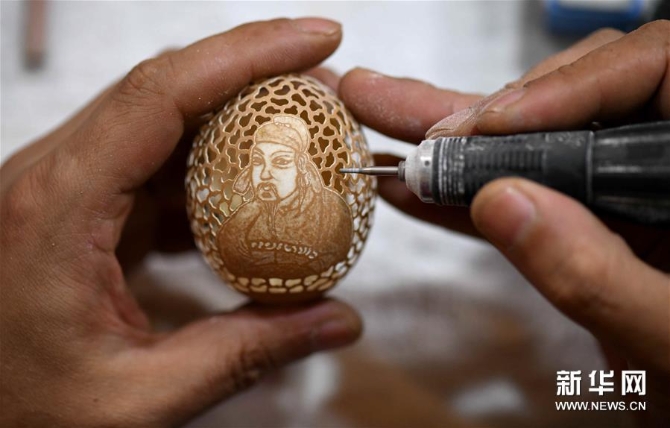 #（社会）（2）精美的蛋雕艺术