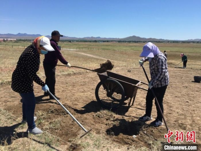 2020年度辽上京皇城西山坡寺院遗址考古启动 2020年度辽上京皇城西山坡寺院遗址考古启动