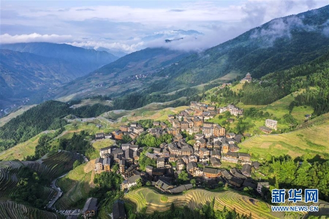 (环境)(9)广西龙胜:夏日龙脊景色迷人