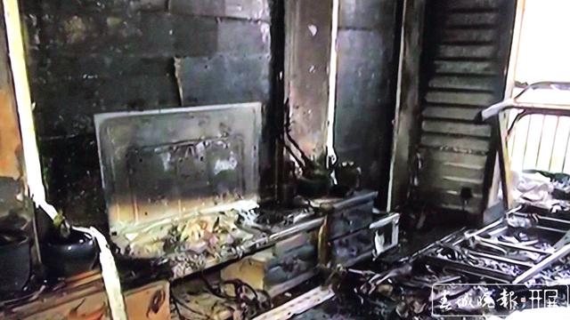 水映长岛小区火灾