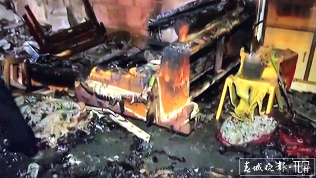 水映长岛小区火灾