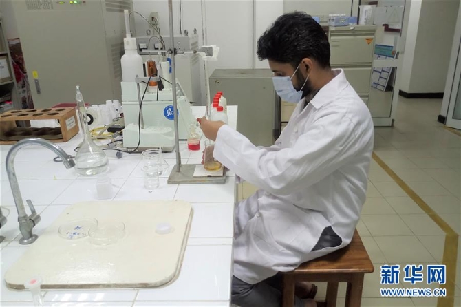 (国际·图文互动)(4)通讯:疫情下斯里兰卡留学生接受科研“云指导”