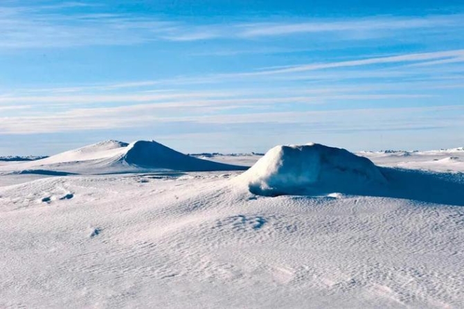 北极高烧不断,意味着什么? ▲北极点风光