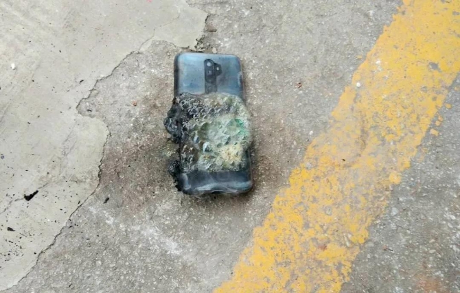 丽江一男子买了手机才6天，手机便发生爆炸烧伤大腿？