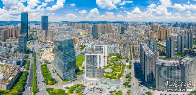 3北市区全景航拍