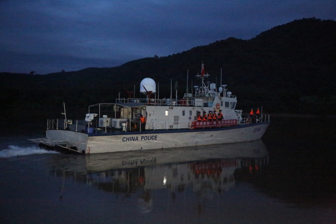 第九十八次中老缅泰湄公河联合巡逻执法行动完成3