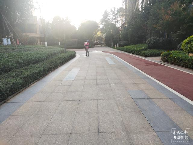 不用出钱？昆明一小区里的石板路面突然被“免费”打碎换铺透水材料，业主表示不知情、不接受