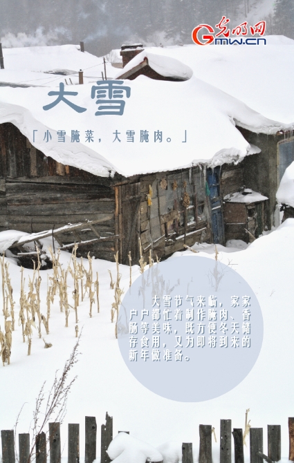 【海报】大雪节气的N种打开方式 【海报】大雪节气的N种打开方式