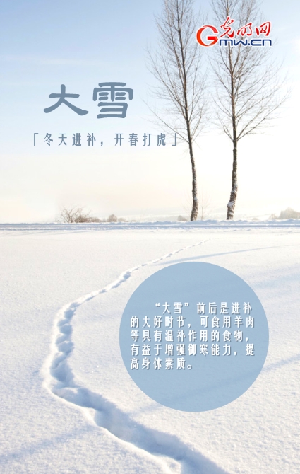 【海报】大雪节气的N种打开方式 【海报】大雪节气的N种打开方式