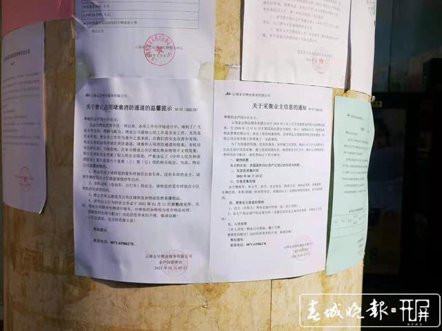 昆明一小区更换新物业，采集信息具体到家庭成员…业主担心泄露隐私 春城晚报-开屏新闻记者 张勇 摄影报道5.jpg