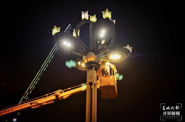 昆明夜景（龙宇丹 摄）