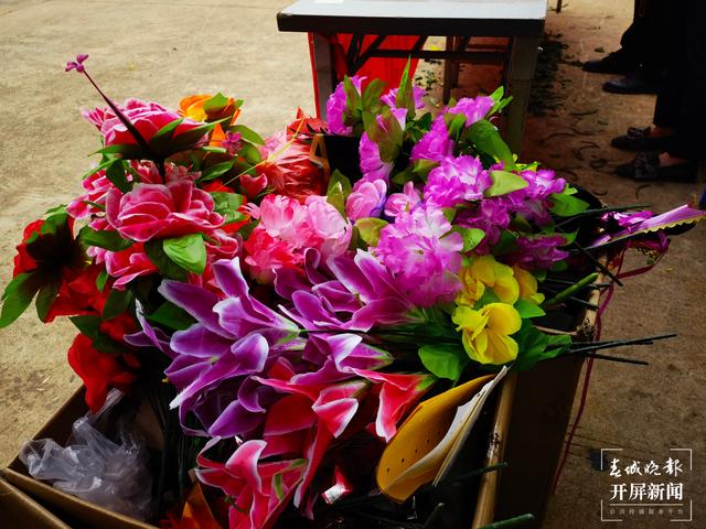 今年清明节金宝山祭扫很通畅,文明提升形式多样