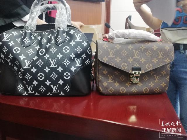 个体户和螺蛳湾商贸城被LV公司告上法庭（春城晚报-开屏新闻记者 柏立诚 摄）