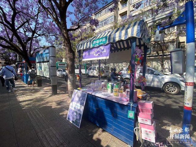 昆明教场中路（ 春城晚报-开屏新闻记者 周柯妤 摄）