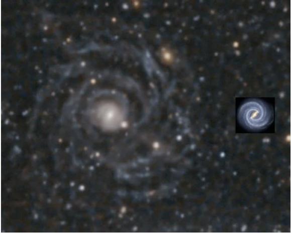 身怀“隐身”绝技的星系