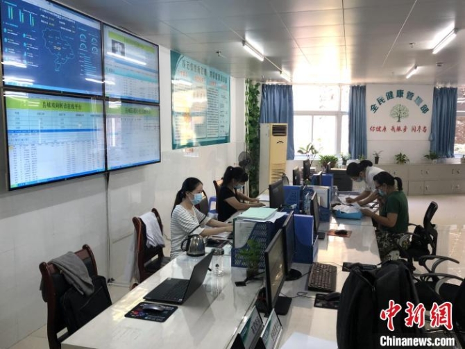 三明市沙县总医院设立健康管理部。 李纯 摄 三明市沙县总医院设立健康管理部。 李纯 摄