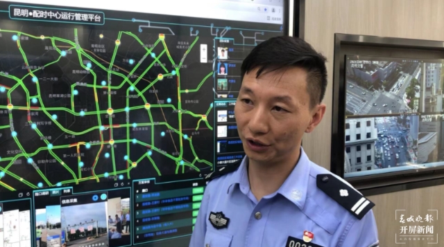 “简直太幸运！”昆明300多个路口实施“绿波带”，市民驾车很舒心 春城晚报-开屏新闻记者 刘嘉 摄影报道