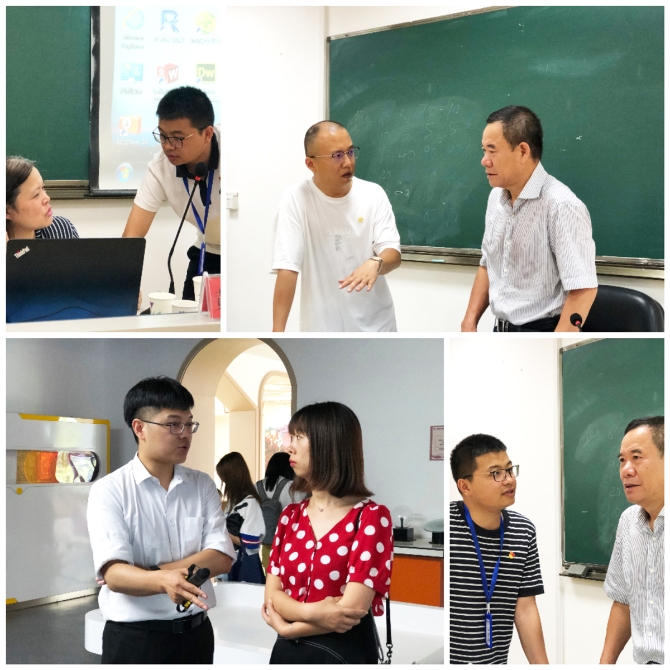 学员珍惜机会向授课教员及讲解员提问 学员珍惜机会向授课教员及讲解员提问