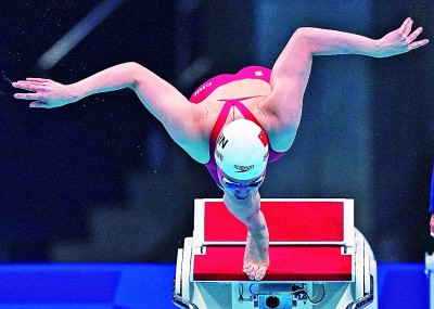 张雨霏:“我给自己表现打99分” 张雨霏:“我给自己表现打99分”