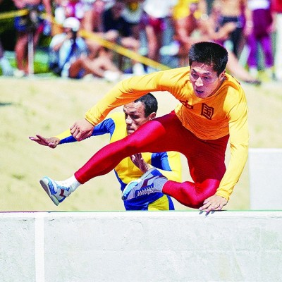 军事与体育的视觉碰撞 军事与体育的视觉碰撞