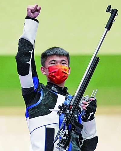 中国体育代表团一日五金 中国体育代表团一日五金