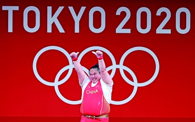 中国体育代表团一日五金 中国体育代表团一日五金