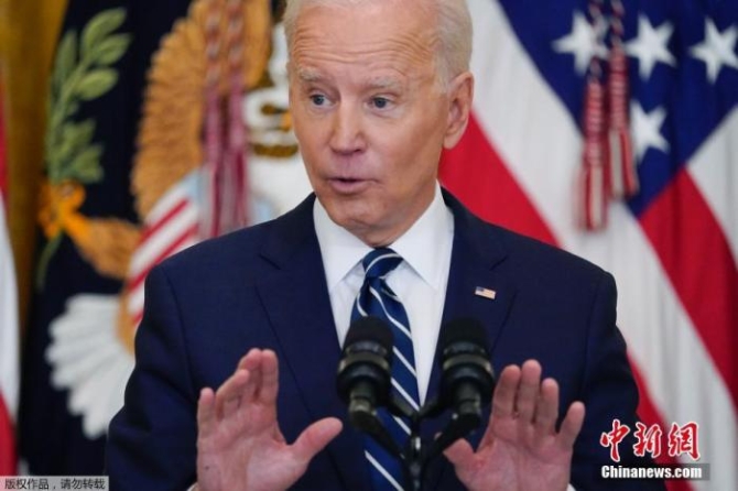 资料图:美国总统拜登。 点击进入下一页