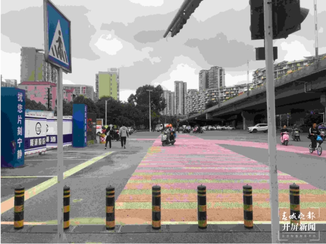 市民反映昆明一路口绿灯时间太短,过街得飞奔