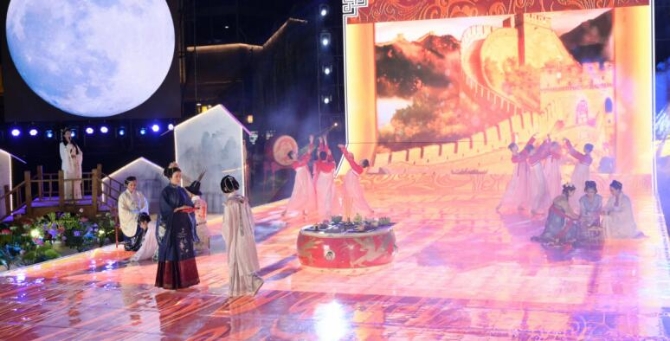 花好月圆、风雅中秋，印象济南·泉世界第四届中秋拜月大典圆满举办