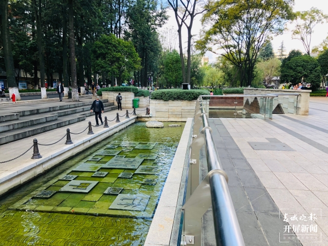 洗马河公园开展水体推流自循环改造（林舒佳摄影报道）