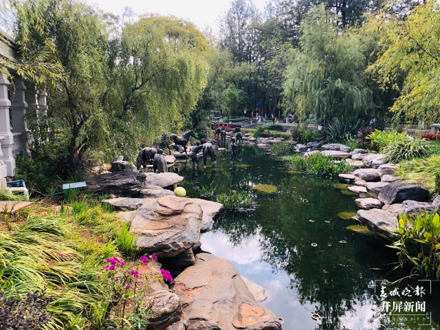 洗马河公园开展水体推流自循环改造（林舒佳摄影报道）