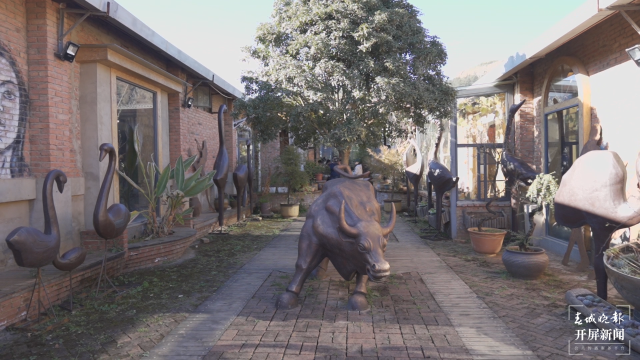 现代与传统并存，昆明西山区文创产业集聚发展效应逐步显现（开屏新闻记者罗宗伟摄