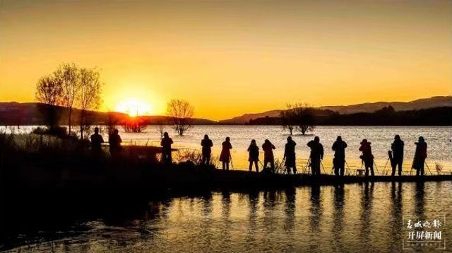 开屏策划｜冬至云南—会泽念湖（开屏新闻记者及通讯员 摄）