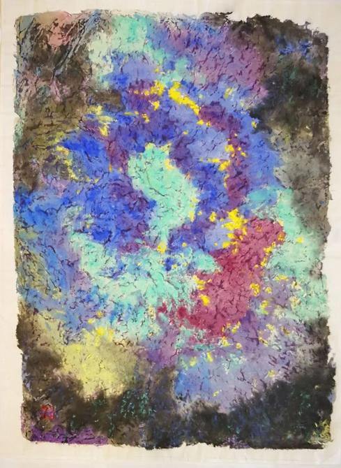 峰无坦途：李忠翔彩墨作品欣赏