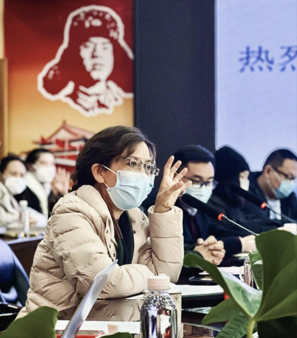 马艳萍教授发表讲话